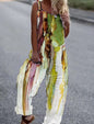 Women’s Butterfly Print Overalls