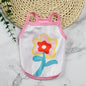 Pet supplies pet clothes cute fruit camisoles tank tops breathable pet sunscreen mosquito and insect repellent products