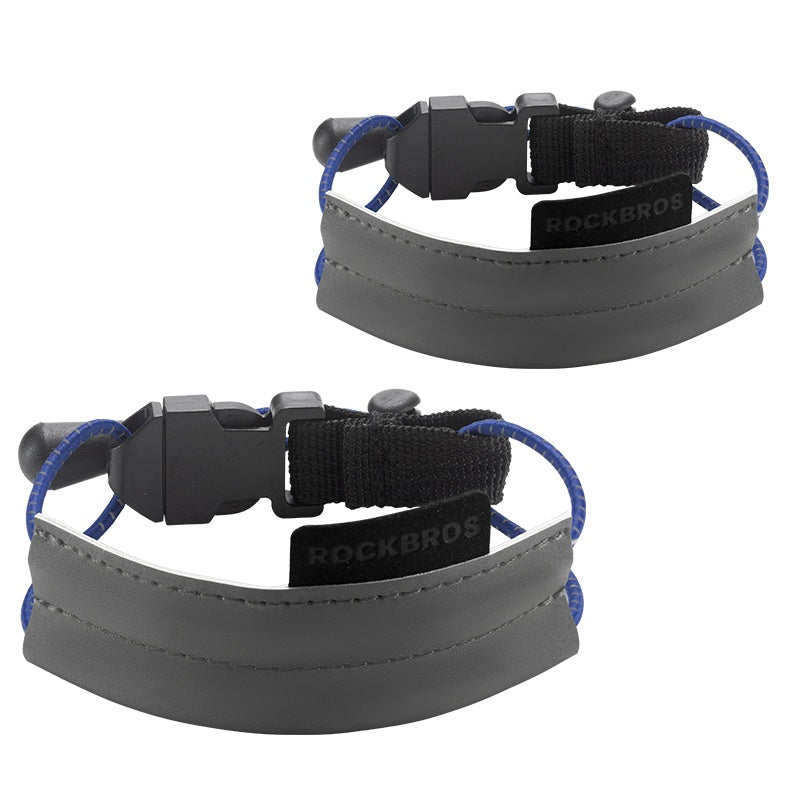 ROCKBROS Adjustable Elastic Reflective Trouser Strap for Cycling Safety