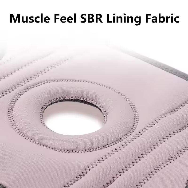 Meniscus Sports Knee Protector Silicone Shock Absorber Stability Patella Knee Protector Support Strip Velcro Adjustable