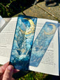 Moon Wolf Bookmark - Mystical Wolf and Moon Design, Perfect for Book Lovers, Readers, and Fantasy Fans, Unique Gift for Bookworms