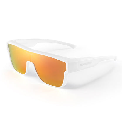 ROCKBROS Polarized Fit Over Glasses UV400 Sunglasses Wrap Around for Men Women