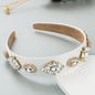 New Ins Fashionable Retro Baroque Headband South Korean High Sense Hair Accessories Face Wash Headwear
