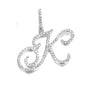 Hip hop accessories grass letter pendant melon seed buckle Cuban chain accessory