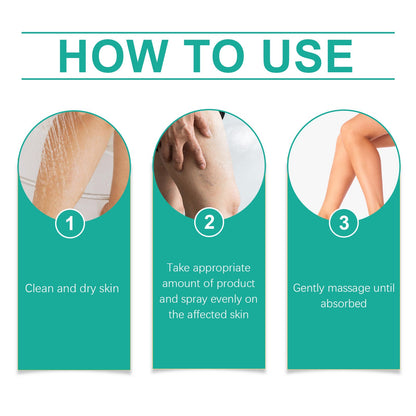 Leg Treatment Spray Leg Massage Treatment Spray Herbal Essence Moisturizes And Pamper The Legs