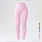Threaded autumn and winter yoga pants seamless fitness pants high waisted sports yoga clothes leggings