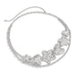 Punk exaggerated big heart metal style body chain sexy starfish waist chain