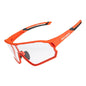 ROCKBROS Photochromic Cycling Sunglasses UV Protection Windproof Lightweight