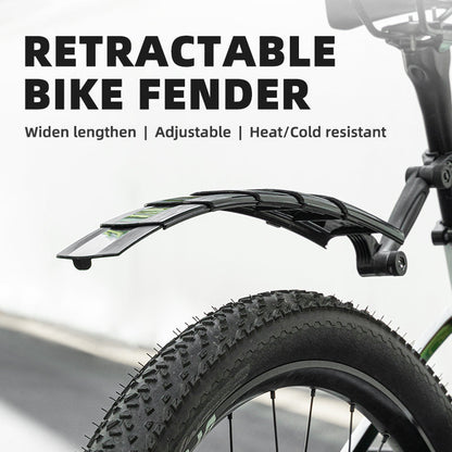 ROCKBROS Cycling Rear Fender Front Mudguard Road Mountain Bike Fender Adjustable
