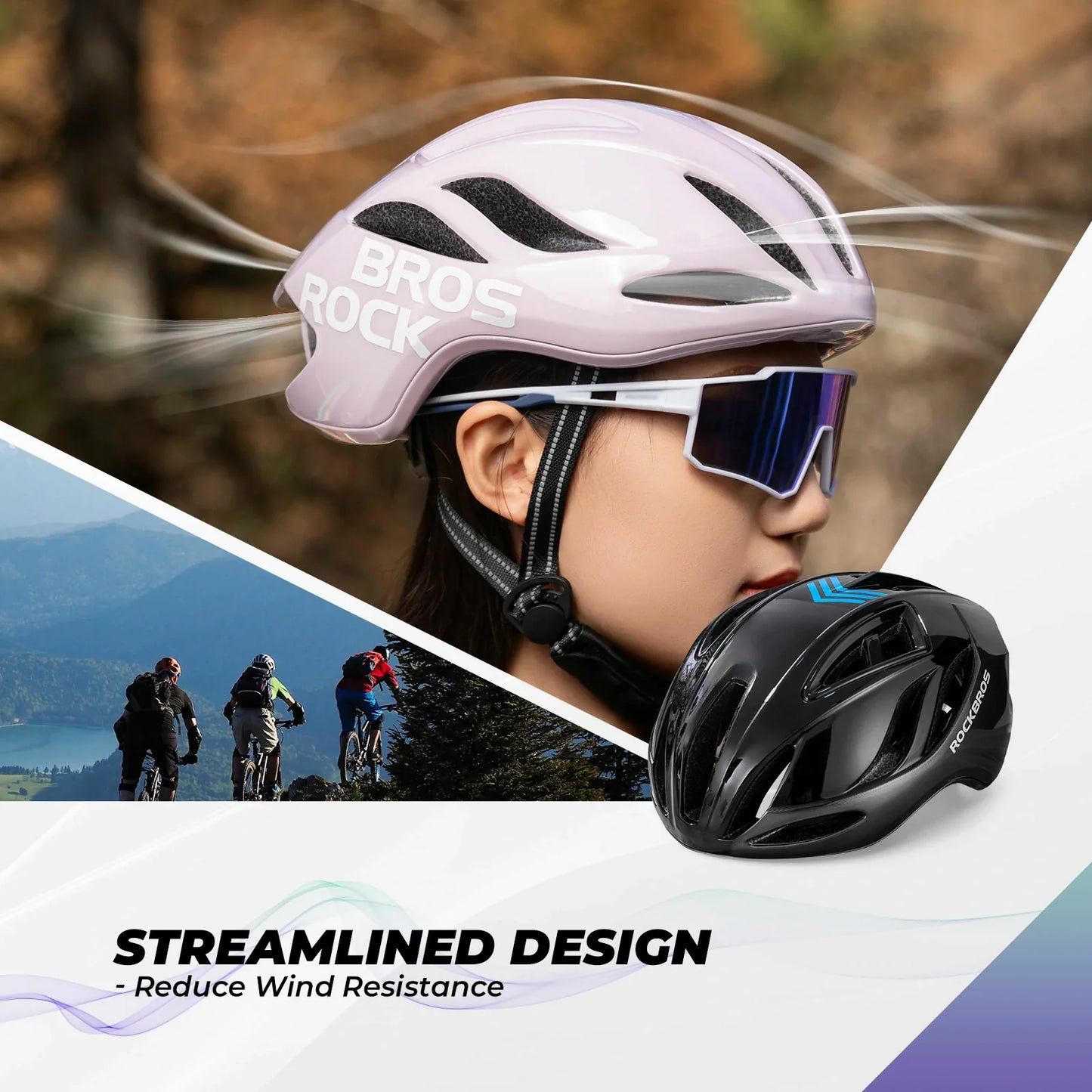 ROCKBROS Ultra-Light Bike Helmet Maximum Protection Ultimate Comfort