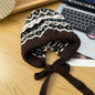 Winter Vintage Wool Bag Cap – Warm Ear Protection Hat for Cold Weather