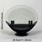 Small outdoor alcohol fireplace lamp indoor real fire heating atmosphere desktop rotating flame circular fireplace