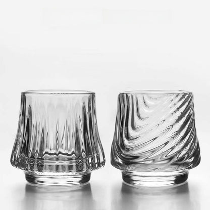 Simple retro cold brew cup for home whiskey and foreign liquor glass