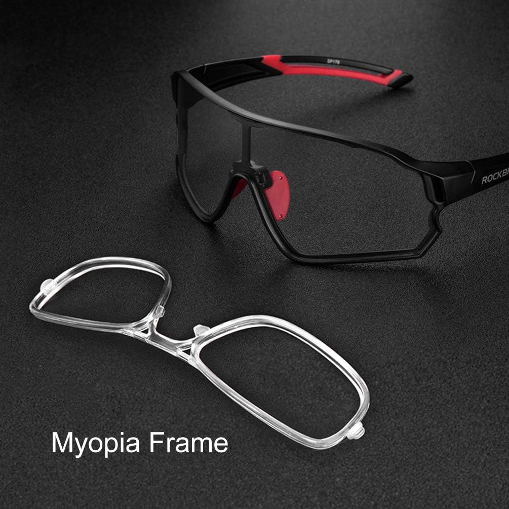 ROCKBROS Photochromic Sunglasses Thicken PC Lenses With UV400 Protection Coating