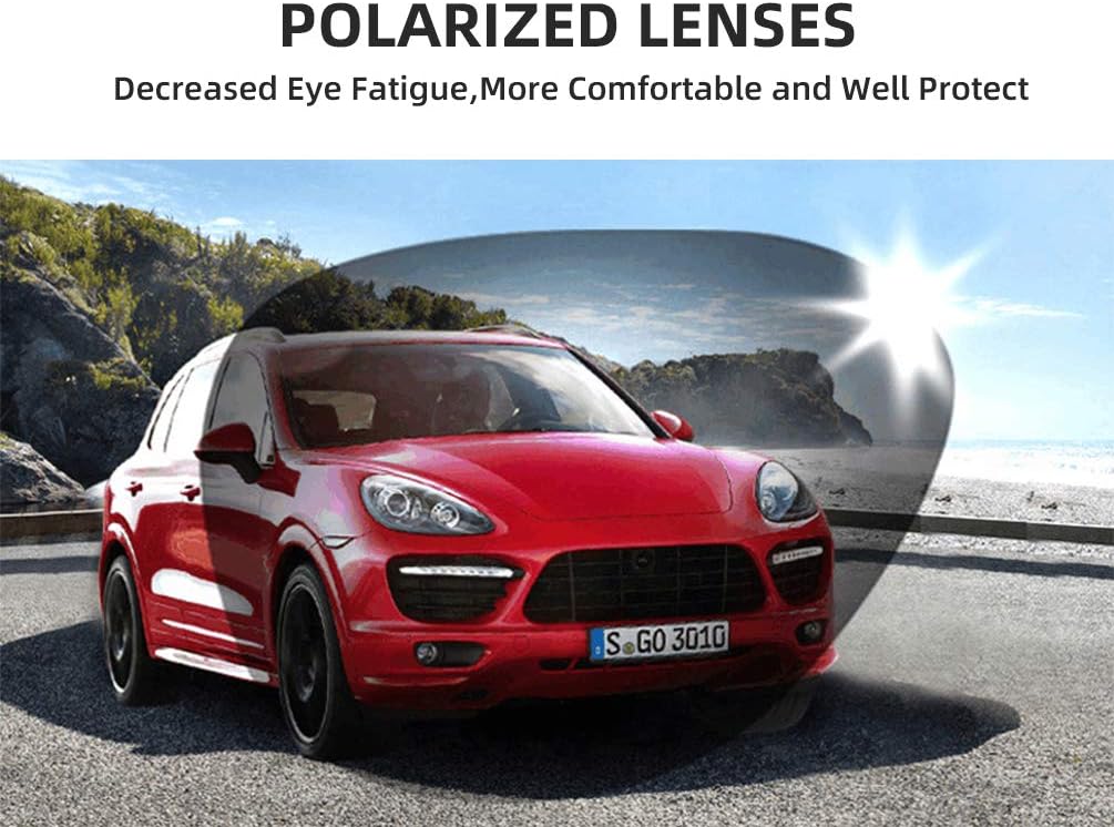 ROCKBROS-Slim Polarised Sports Sunglasses With 4 Interchangeable Lens