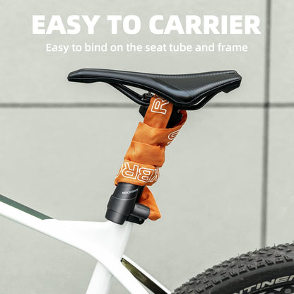 ROCKBROS Bike Lock Chain Bicycle Lock, Heavy Duty Anti Theft