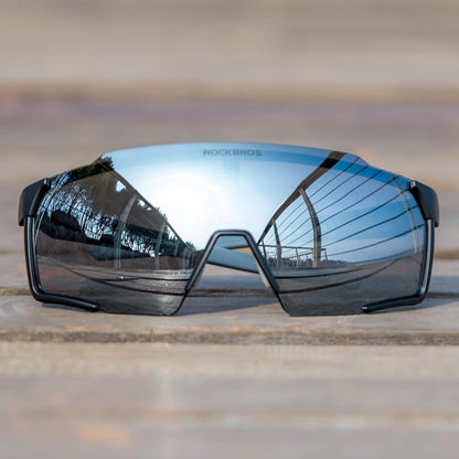 ROCKBROS MTB Cycling Sunglasses UV400 Polarized Lightweight HD Lens