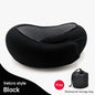Memory Foam Neck Travel Pillow: Soft, 360° Head Support, for Home, Plane & Car