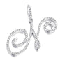 Hip hop accessories grass letter pendant melon seed buckle Cuban chain accessory