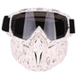 Men Women Ski Snowboard Snowmobile Goggles Snow Winter Windproof Skiing Glasses Motocross Sunglasses with Face Mask