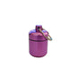 Aluminum alloy sealing ring keychain, aluminum can, short and chubby aluminum alloy metal can, coin earplugs, storage metal bott
