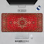 Large Persian Mouse Pad Office Carpet MousePad Natural Rubber Lockedge Anti Slip Desk Mat Laptop Office Game Accessories Pad