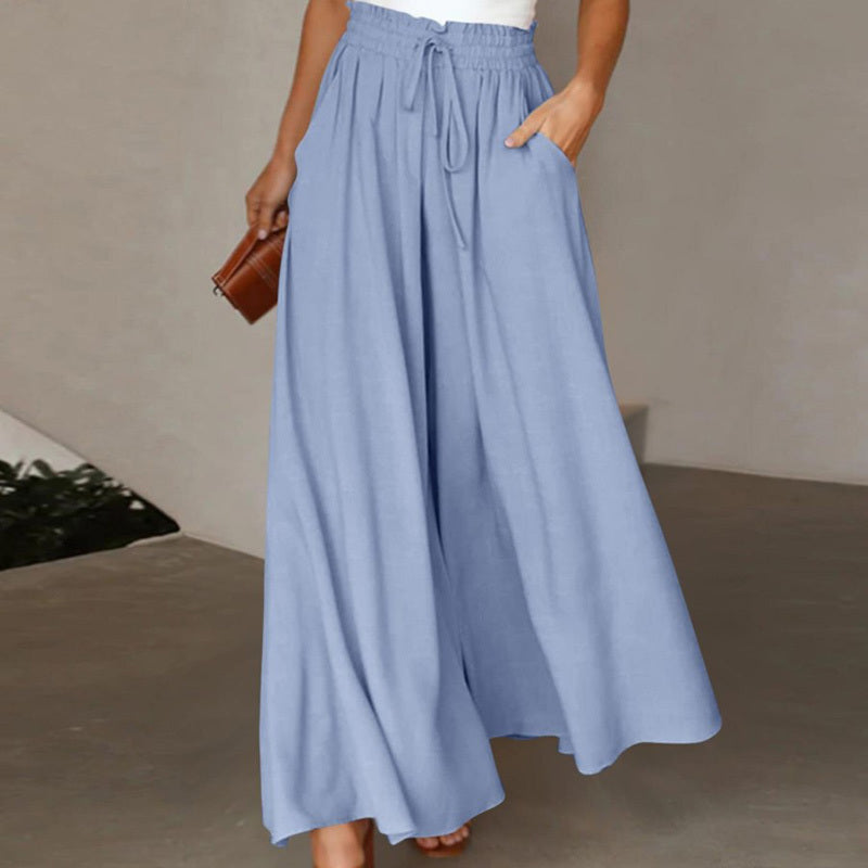 Women's High Waist Wide Leg Pants
