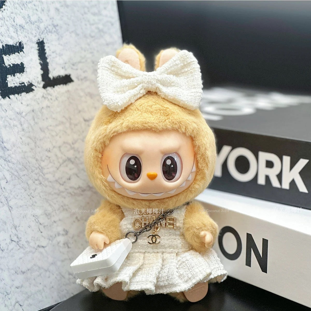 Clothing Accessories Compatible with Labubu Dolls Mario Mushroom Princess Cute