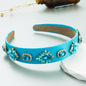 New Ins Fashionable Retro Baroque Headband South Korean High Sense Hair Accessories Face Wash Headwear