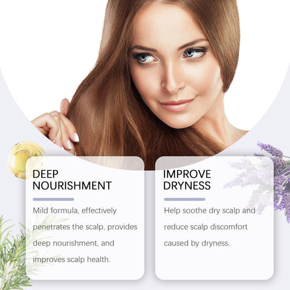 Plant Extract Blend Hair Care Essential Oil Nourishes Scalp, Shampooing, Nourishing Hair, Moisturizing And Smoothing Hair Care Essence