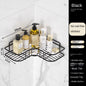Bathroom Storage Rack Toilet Washroom Wall-Mounted Hole-Free Multi-Functional Iron Mesh Long Strip Organizer