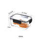 Freshness preservation box food grade refrigerator special storage box freezer with lid