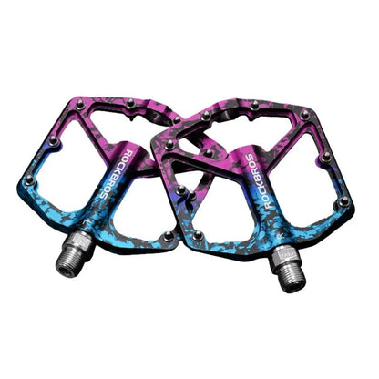 ROCKBROS Bike Pedals Lightweight Aluminum Platform 9/16'' Sealed Bearing