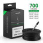 ROCKBROS 700X23/25/28/35C Road Bike Inner Tube 48mm Presta/Schrader Valve High Self Sealing Butyl Rubber