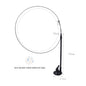 Suction cup cat toy stick that can be attached and held with steel wire multi head interchangeable cat toy and pet supplies