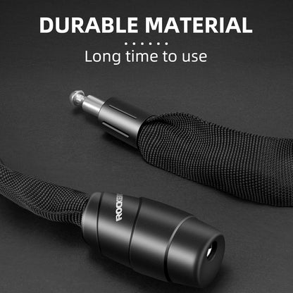 ROCKBROS Bike Lock Chain Bicycle Lock, Heavy Duty Anti Theft