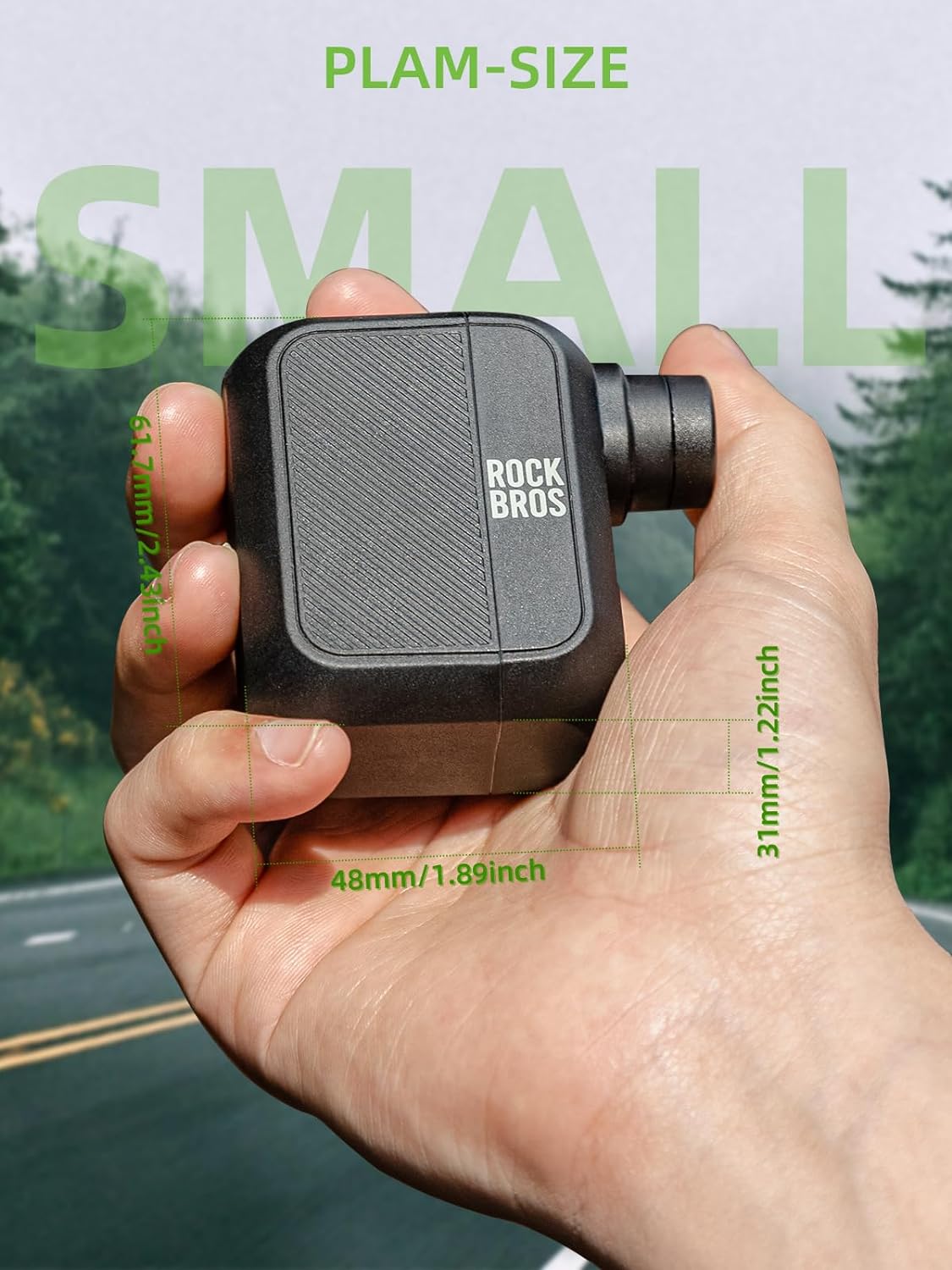 ROCKBROS AS110 Mini Electric Bike Tire Pump 100PSl