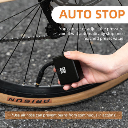 AS1 Pro Mini Electric Air Bike Tire Pump 120PSI