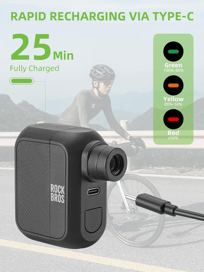 ROCKBROS AS110 Mini Electric Bike Tire Pump 100PSl