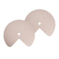 Lazy Susan Shelf Liner: Silicone, for Dual Tier Pie Cut Organizer, Non-Slip & Thermal Protection .2pcs
