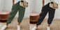 Women’s Cotton Linen Casual Pants – Solid Color
