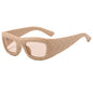 Weaving design frame, personalized fashion sunglasses, men's and women's high-end sense, European and American ins trend sun protection sunglasses