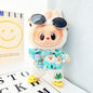 Only clothes/Labubu clothes pendant Labubu sitting party clothes beach glasses set