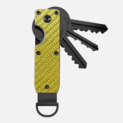 Keychain metal keychain aluminum alloy key storage keyclip