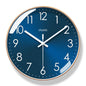 Brand - new 10/12 - inch modern wall clock. Its silent quartz makes it perfect for living rooms.