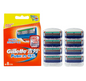 Genuine Gillette Fusion Shaving Razor Blades for Men Soft Power Face Care Brands 8pcs/BOX