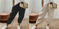 Women’s Cotton Linen Casual Pants – Solid Color