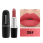 New Frosted Bullet Fog Matte White Lipstick Small Pepper 12 Color Moisturizing Lipstick