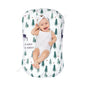 Flat weave fine cloth cover for baby lounge chair, soft organic cotton cover, newborn biomimetic bed, travel portable small bed