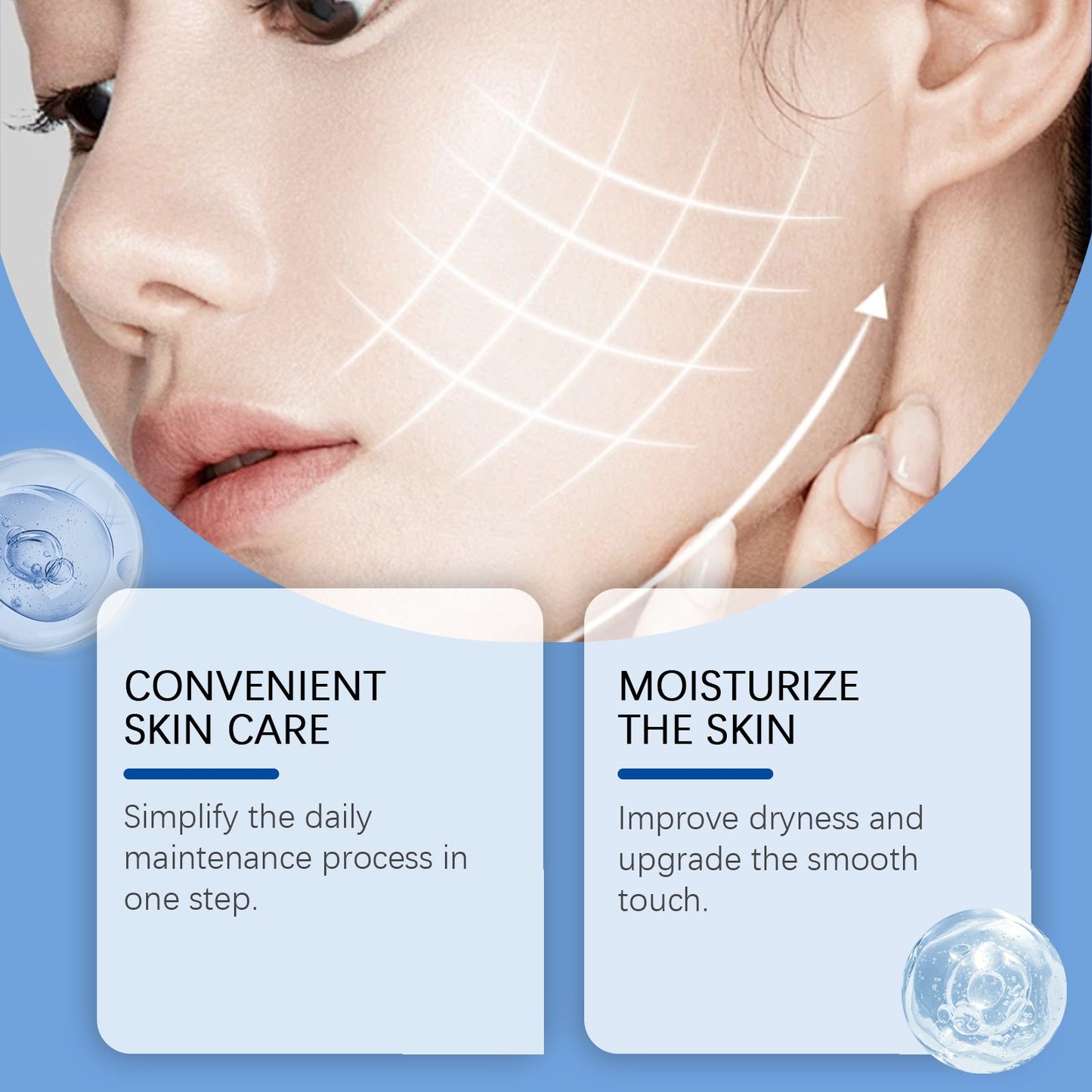 3 In 1 Soothing And Hydrating Serum Hydrates And Moisturizes Skin Hydrating, Refreshing And Long-Lasting Serum